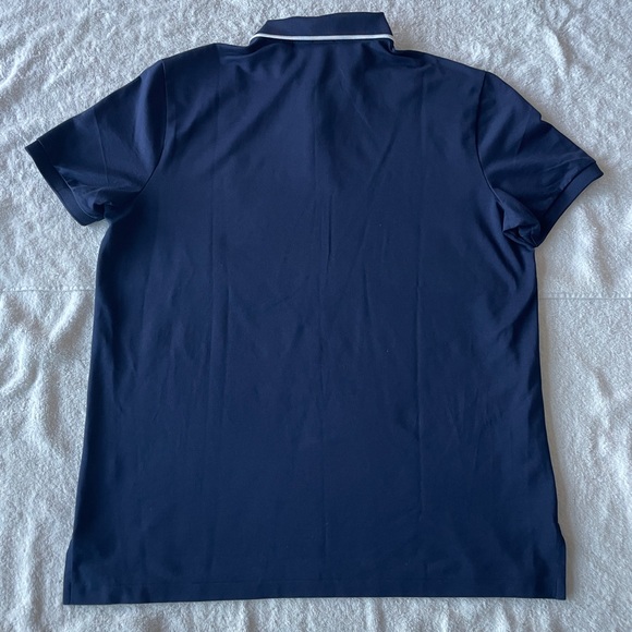 Mens Golf Polo Ralph Lauren Performance Pro Fit Polo Shirt Medium Pony Navy XL - Picture 2 of 4